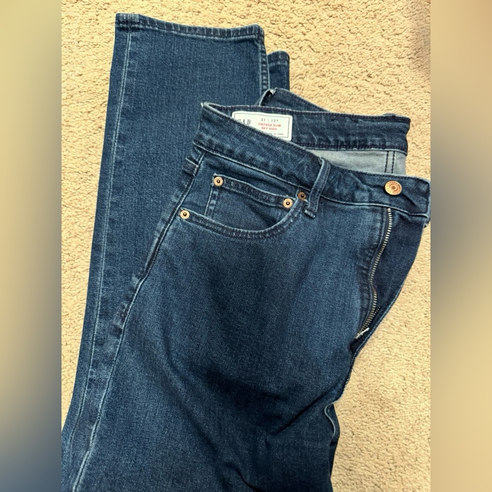 GAP Vintage Slim Sky High Jeans